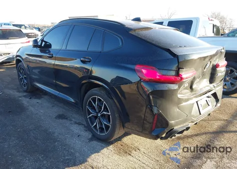 2023 BMW X4 M40I z USA, uszkodzony, nr VIN 5UX43DT08P9T04127